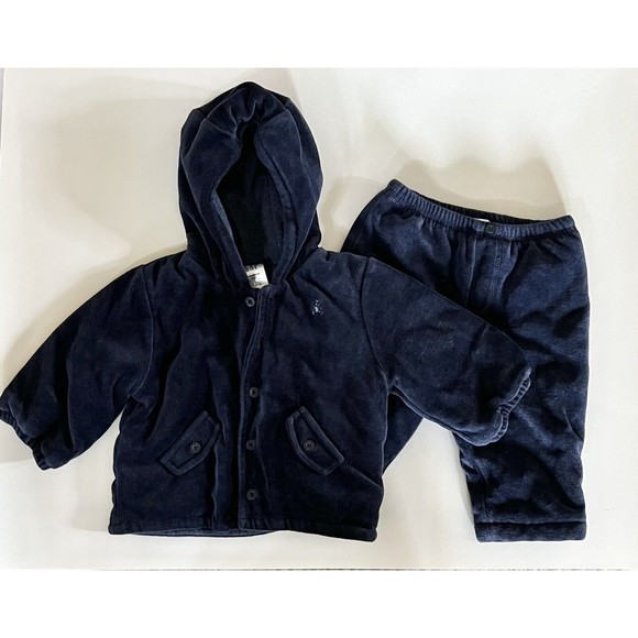 Baby Gap Velour Two Piece Winter Suit - Picture 1 of 7